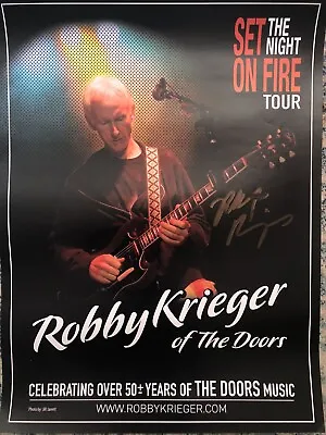 Buy Robby Krieger The Doors Signed Poster Official Merch. Look! • 166.23£