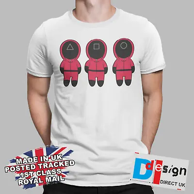 Buy Squid Game T-Shirt Men's Adults Kids Gift Birthday Retro Cool TV Gamer Cool • 5.99£