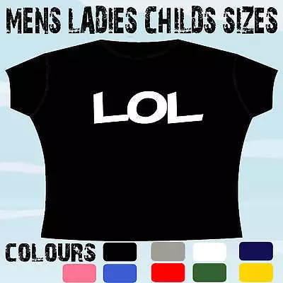 Buy Lol Funny Laugh Joke Cool Retro Pc T-shirt All Sizes • 10.13£