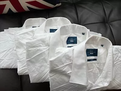 Buy Moss 1851 Slim Fit Shirts X 4 - Size 17.5 - Used • 45£
