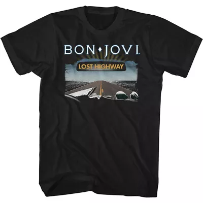 Buy Bon Jovi Lost Highway Album Cover 2007 Adult T Shirt Rock Music Merch • 40.90£