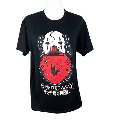 Buy Spirited Away Shirt Adult Medium Black Short Sleeve Studio Ghibli Anime Japan  • 16.58£