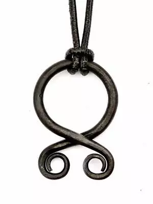Buy Viking Troll Cross Pendant - Hand-forged Iron -- Norse/Medieval/Jewelry/Skyrim • 21.25£