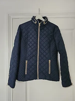 Buy Ladies Lovely Navy Jacket Size S.8-10 • 10£