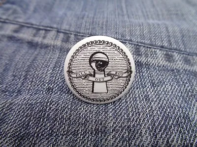 Buy Official  FALL OUT BOY  Keyhole Pin Badge Button (25mm) Band Merch Pop Rock Emo • 1.99£