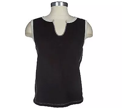 Buy Tranquility BLACK Stretch Double Faced Tank Plus 1X NWT • 17.95£