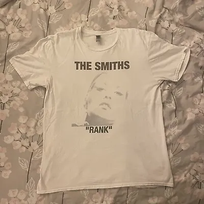 Buy The Smiths Rank Tshirt Size L Large Morrissey Queen Is Dead • 10.50£