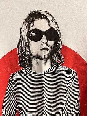 Buy Kurt Cobain Long Sleeve Shirt Grunge Rock Band Merch Nirvana • 15.99£