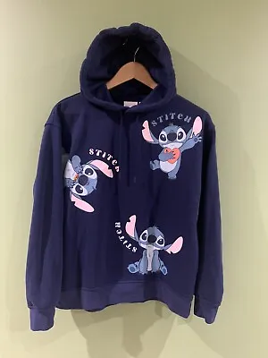 Buy Womens Disney STITCH Hoodie Sweatshirt Size Small 10-12 • 6.99£
