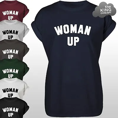 Buy Woman Up T-Shirt Women Up Shirt Feminist Tee Top Womens March Slogan Feminism • 9.99£