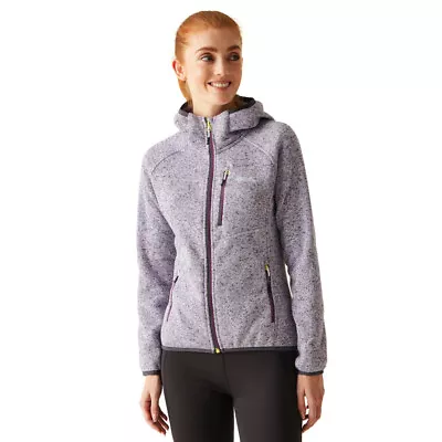 Buy Regatta Womens Hood Newhill Full Zip Hooded Breathable Fleece Jacket • 30.60£