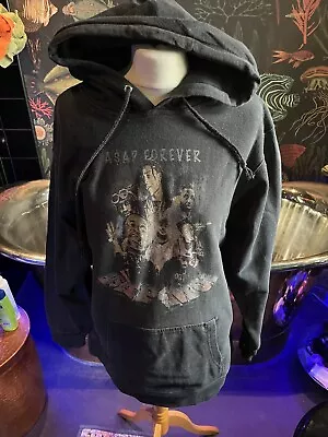 Buy MENS Vintage ASAP  Hoodie SAYS XL OVERSIZED GOOD CON IRON MAIDEN BAND • 9.99£