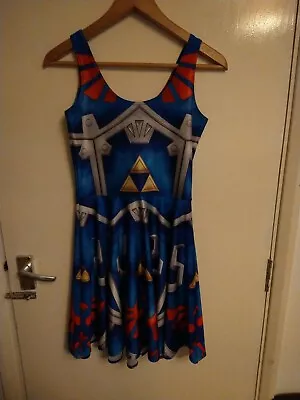 Buy The Legend Of Zelda Sheild Cosplay Living Dead Dress Size M • 50£