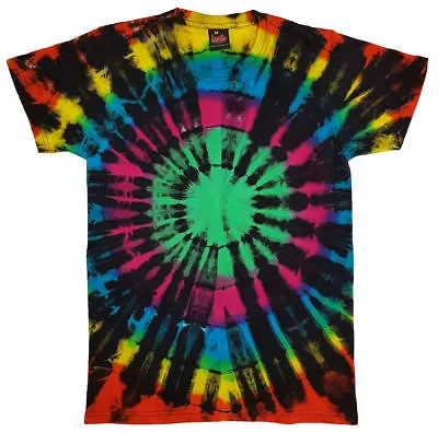 Buy Tie Dye T Shirt Tye Die Festival Hipster Indie Retro Unisex Top Galaxy Sun 11 • 14.99£