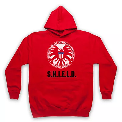 Buy Iron Man Movie S.h.i.e.l.d. Unofficial Avengers Logo Adults Unisex Hoodie • 25.99£