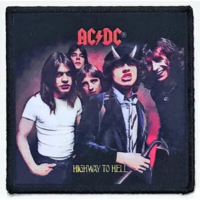 Buy AC/DC Iron-On Printed Album Patch: HIGHWAY TO HELL: Official Licenced Merch Gift • 4.50£