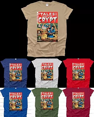Buy Genuine 50s Comic Book Cover Mens T Shirt Tales From The Crypt Woman Unisex UK  • 9.99£