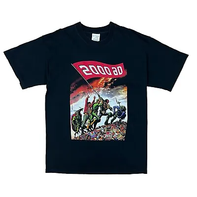 Buy JUDGE DREDD Vintage T Shirt 2000 AD Comic Book Graphic Screen Stars 1993 90s • 29.95£