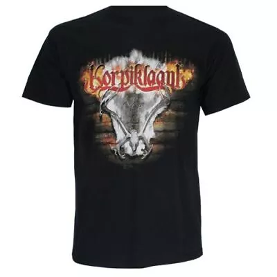 Buy Korpiklaani Antlers Tshirt Size Extra Large Rock Metal Thrash Death Punk • 11.40£