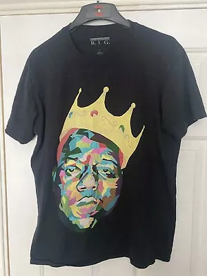 Buy The Notorious BIG Official T-SHIRT Large- Brooklyn Crown Biggie • 7£