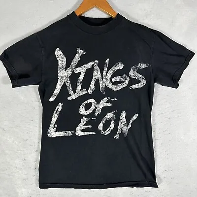 Buy Kings Of Leon Graphic Double Sided Shirt Black Size Medium Band Tee • 13.51£