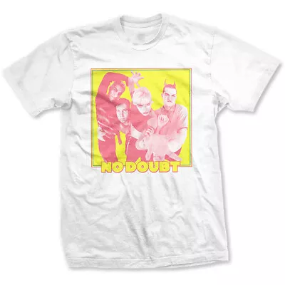 Buy No Doubt Yellow Band Pose Gwen Stefani Official Tee T-Shirt Mens • 15.99£