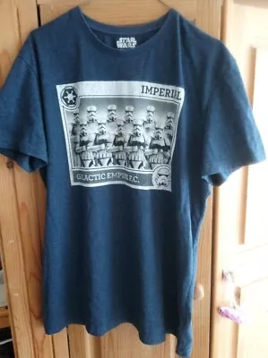 Buy Star Wars Imperial Galactic Empire F.C. T-Shirt Size Large (L) Stormtroopers • 9.48£