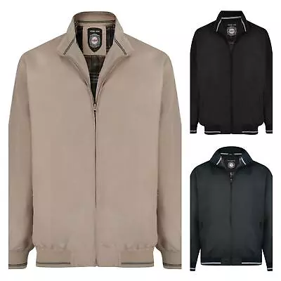 Buy Kam Men's Big Size Harrington Jacket (Kbs428) Size 2XL - 8XL, 3 Colours • 49.95£