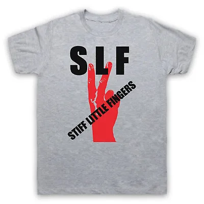 Buy Slf Punk Unofficial Stiff Little Fingers Swearing Hand Mens & Womens T-shirt • 17.99£