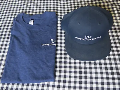 Buy SONY PlayStation Competition Center Apparel Navy Blue Tee Small And Cap OS • 13.26£