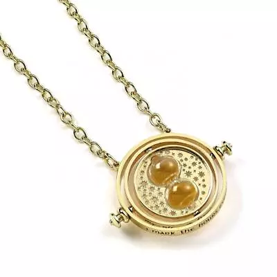 Buy Harry Potter - Harry Potter Gold Plated Necklace Time Turner - New Gol - H300z • 16.79£