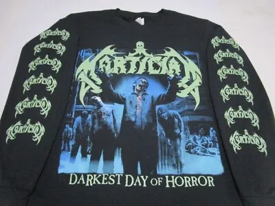 Buy MORTICIAN Darkest Day Of Horror LONG SLEEVE XTRA-LARGE MACABRE REPULSION • 27.60£