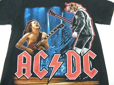 Buy Vintage Double Sided ACDC T Shirt Heavy Metal Thick Heavy Size Small • 14.88£