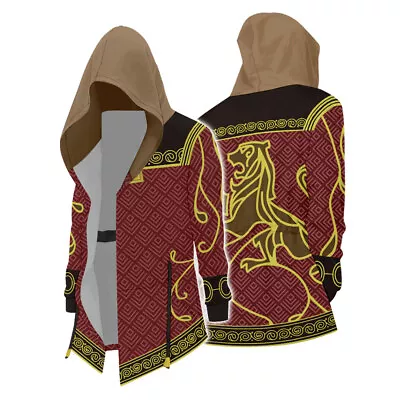 Buy Hogwarts Legacy Salazar Slytherin Zip Up Hoodie Jacket Sweatshirt Outwear Coats • 22.79£