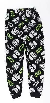 Buy Primark Boys Black Solid Polyester Pyjama Pants Size 8-9 Years - Star Wars • 2.50£