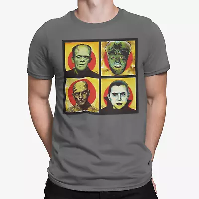 Buy  Frankenstein Dracula T Shirt Classic Cult Horror Movie Film Halloween  • 9.99£