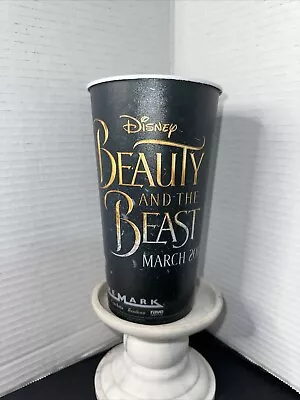 Buy Disneys Beauty And The Beast Plastic Cinemark Cup-great Condition-movie Merch • 17.61£