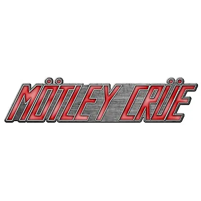 Buy Motley Crue Logo Metal Pin Badge Official Band Merch • 12.48£