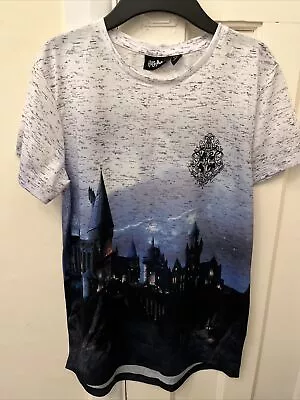 Buy Boys Harry Potter/Hogwarts Primark T-Shirt Size 13-14 Years • 2.99£
