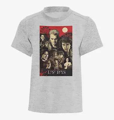 Buy Lost Boys Horror Film Movie Funny Birthday Retro Halloween Grey T Shirt • 6.49£
