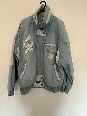 Buy Women’s Vintage Zipped Denim Jacket Size S • 5£