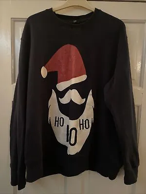 Buy Ho Ho Ho Xxl 2xl Men’s Christmas Jumper Santa Xmas Top • 12.99£