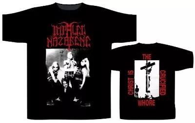 Buy Impaled Nazarene Christ Is The Crucified Whore Tshirt Medium Metal Thrash Death • 12£