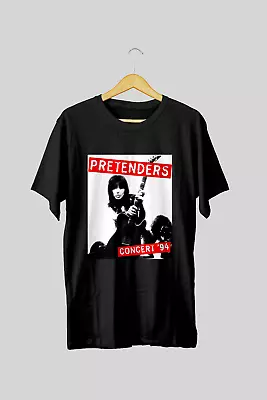 Buy Pretenders Tour Tshirt 90s Rare Vintage Black T-shirt Tee Indie • 22£