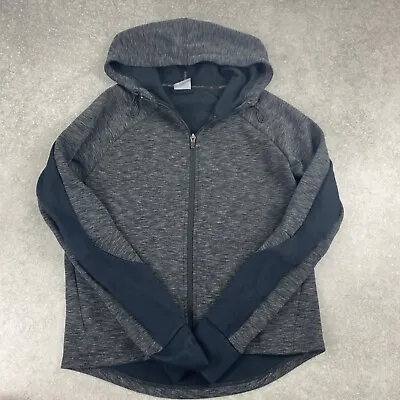 Buy Puma Grey Full Zip Hooded Cotton Track Jacket Techwear UK 10 Size S P2P 18.5” • 15£