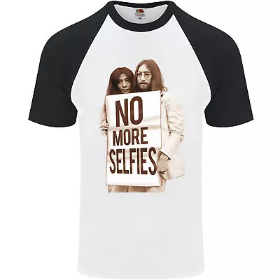 Buy No More Selfies Funny Camera Photography Mens S/S Baseball T-Shirt • 8.99£