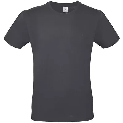 Buy B&C Collection #E150 TU01T - Mens Plain Cotton T-Shirt Lightweight Straight Fit • 7.09£