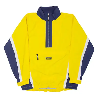 Buy Vintage ODLO Mens Pullover Jacket Yellow 90s M • 14.99£