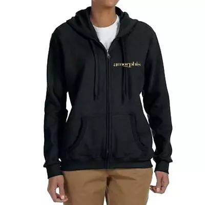 Buy Amorphis Logo Rotonde Women's Zip Hoodie Sweatshirt • 70.94£