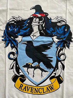Buy New Official Mens Boys Harry Potter Ravenclaw Emblem Tshirt Top Size M* • 7.99£